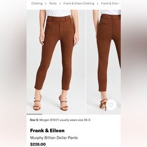 Frank & Eileen Murphy Billion Dollar Pants - Size Large